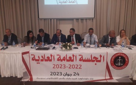 الجلس العامة العادية للسنة النيابية الأولى